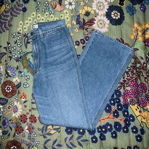 REFORMATION Willow style jeans in Bristol Blue wash